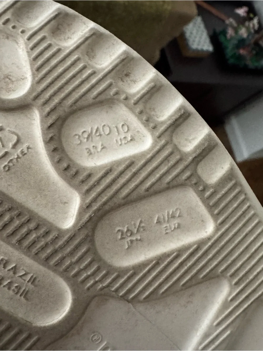 Melissa White Foam Thong Sandals